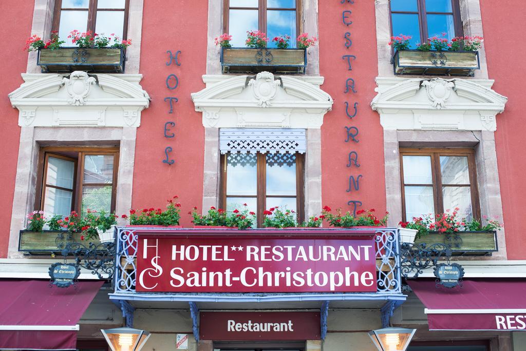 Hotel-Restaurant St-Christophe Belfort Exterior foto