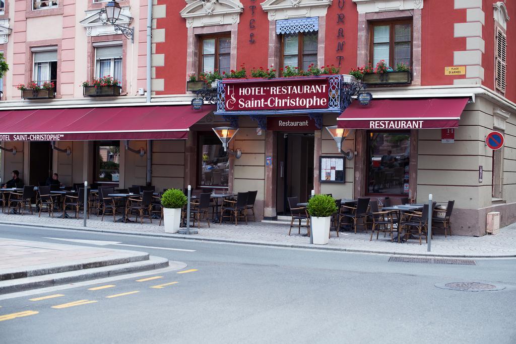 Hotel-Restaurant St-Christophe Belfort Exterior foto
